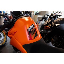 Tankpad Motorcycle Urban Red Orange Compatible with KTM DUKE 990 X509710VA