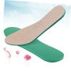Minkissy 3pairs Leather Shoes Insoles Sweat Absorption Pads Breathable Sports