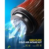 PHILTOP 3" Cold Air Intake Kit System Compatible with Honda