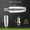 Stainless Steel Turbo Nozzle Pressure Washer 4000 PSI, 360° Rotating