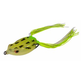 SPRO Fishing Junior Bronzeye Frog Bait-Pack of 1, Neon Glow