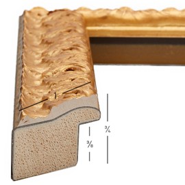 Craig Frames Versailles, 20x24 Picture Frame, Ornate Gold, Set of 2