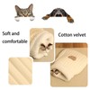 Miocololy Cat Winter Sleeping Bag, Comfortable Soft Warming Durable Pet