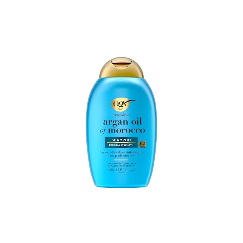 OGX, Shampoo Renovador de Aceite de Argán, 385 ml