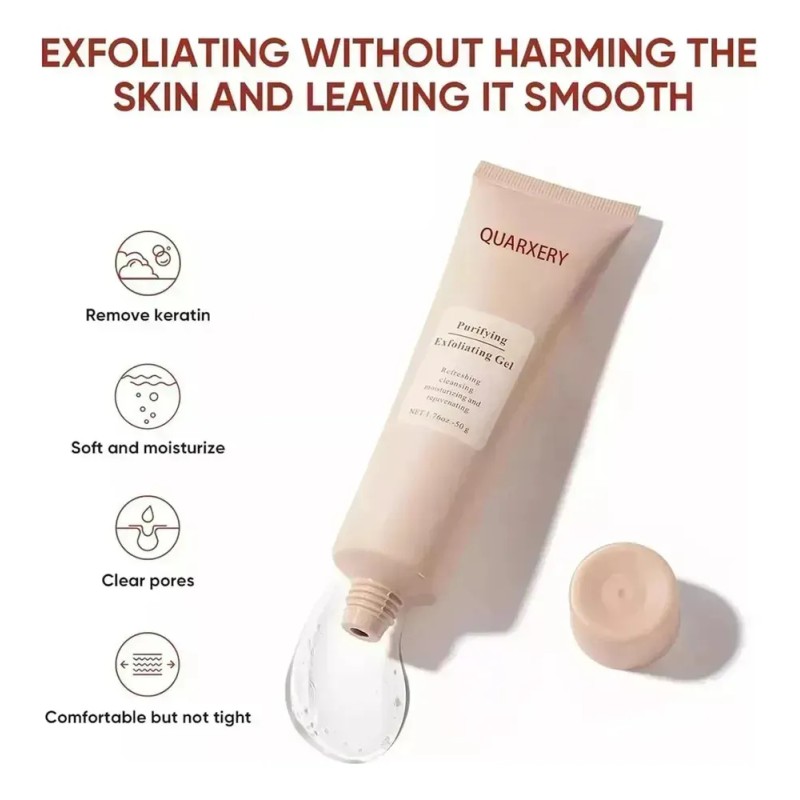 Venta Flash 2 Gel Exfoliante Purificante Quarxery, Crema