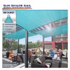 Windscreen4less 16' x 20' Sun Shade Sail Rectangle Canopy in