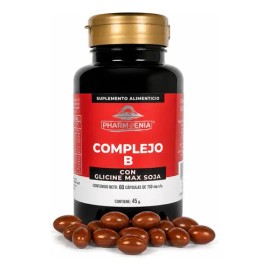 Complejo B Con Glicine Max Soja 60cps Suplemento Alimenticio                                                                                          