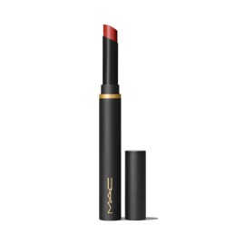 M·A·C MAC Powder Kiss Velvet Blur Slim Stick Lipstick Devoted To Chili Full Size NIB
