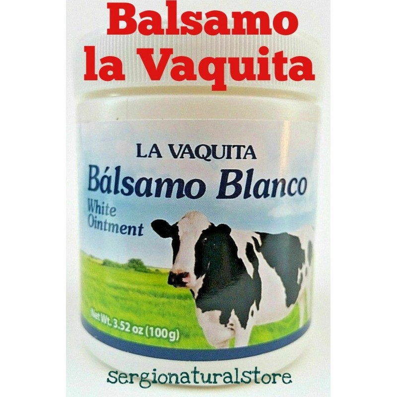 Plantimex (1) Balsamo Blanco LaVaquita 100 grs each + (1)