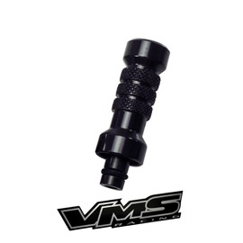 VMS Racing BLACK Engine Oil DIPSTICK HANDLE in Billet Aluminum for LS2 6.0L V8 GM Engines