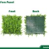 Goleray 20"x20" 9Pack Greenery Wall Backdrops Artificial Grass Panel Faux