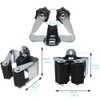 3-H Mop and Broom Holder Wall Mount, Broom Holder Wall