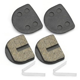 UOIENRT 4 Pack Rounded Brake Pads Replacement for YK2 Flame Disc Brake Caliper for Razor Dirt Quad 500 E500S MX500 MX650 SX500 McGrath Dirt Rocket RSF650 Electric Sport Bike Electric Dirt Bike