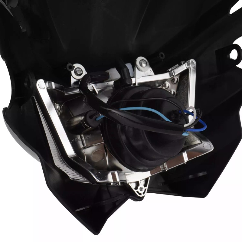 Unbranded Dirt Bike Supermoto LED Lamp Headlight w/ Fairing for