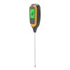4 In 1 LCD Moisture Temperature Sunlight PH Tester Meter