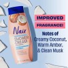 Nair Crema De Ducha Sensible Con Aceite De Coco Natural
