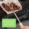 5 Pack Marshmallow Toasting Forks, Stainless Steel Telescoping BBQ Forks
