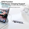 2 USB Hubs, 4-Port USB 3.0 Hub, Ultra-Slim Data Expander,