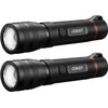 2 pezzi Coast G60R 1000 lumen torcia ricaricabile impermeabile
