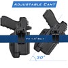 IWB Kydex Holster for Glock 17 19 19x 22 23
