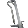 LLB Screw Hooks Pack of 3pcs 6 inch Heavy Duty