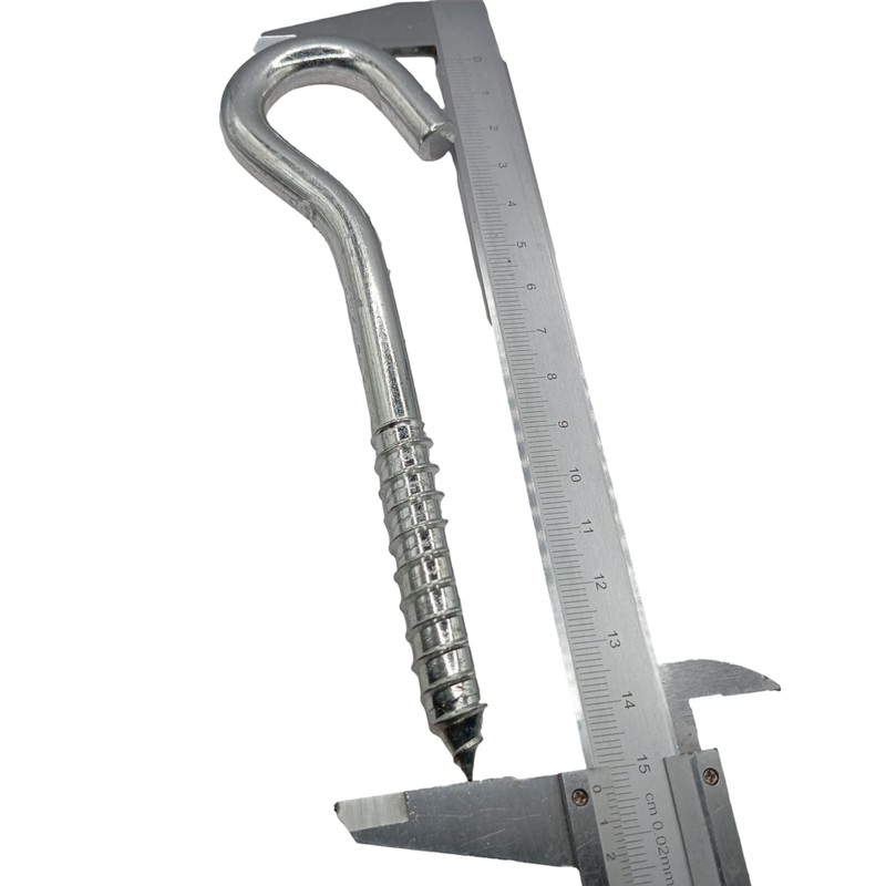 LLB Screw Hooks Pack of 3pcs 6 inch Heavy Duty