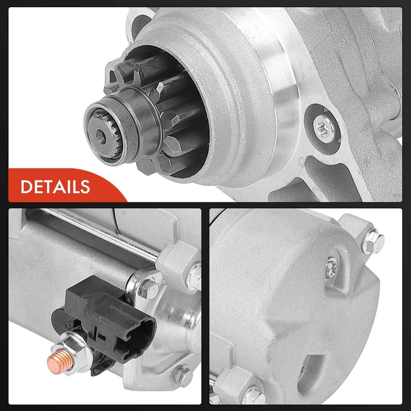 A-Premium Starter Motor Compatible with Toyota Land Cruiser 1993-1997 4.5L