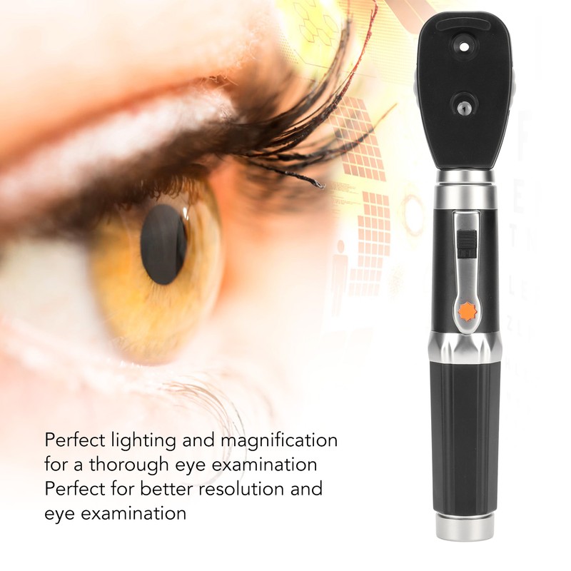 Ophthalmoscope Adjust Diopter Bright Lighting Perfect Magnify Eye Diagnostic Tool