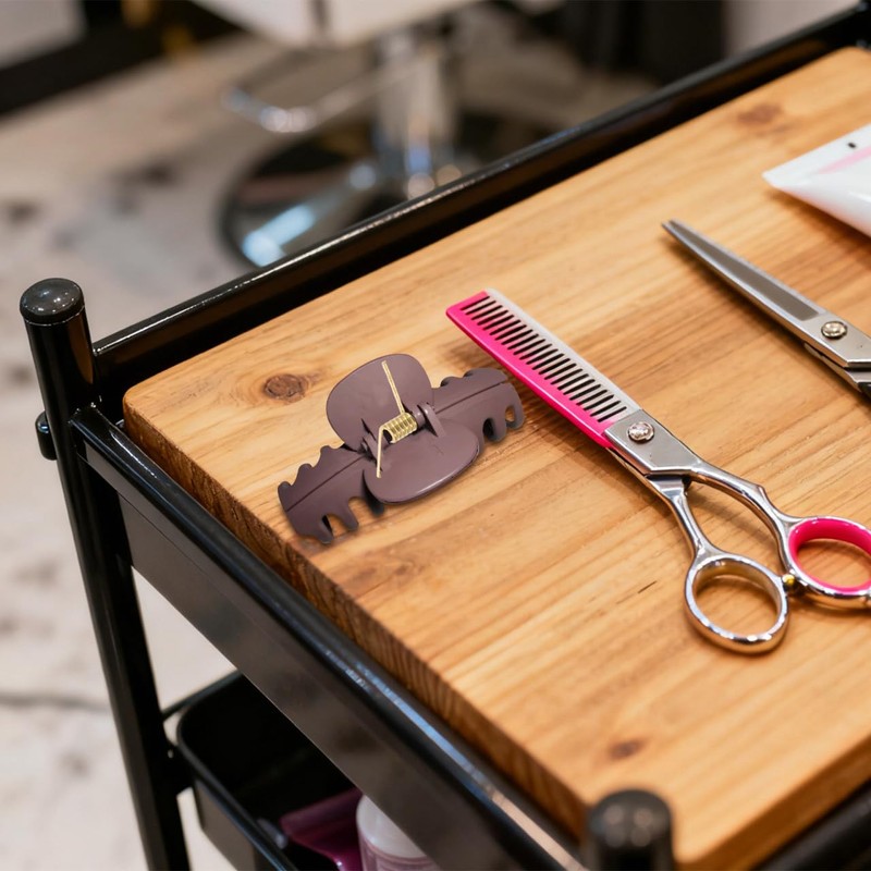 Didiseaon Stainless Steel Hair Clip V Shape Spring Metal Clip