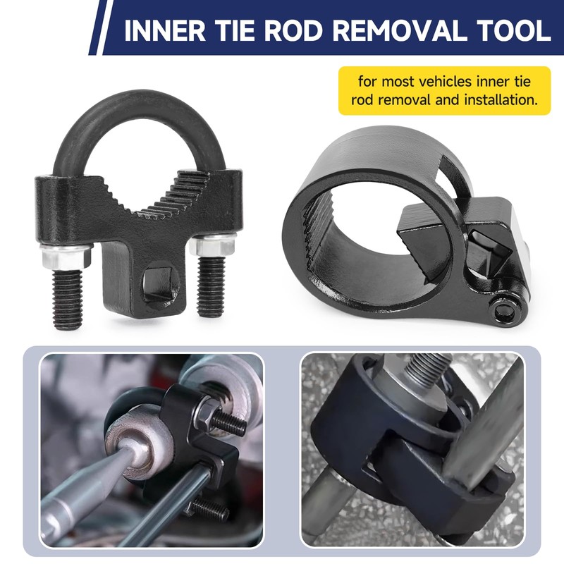 YZMLOL Inner Tie Rod Removal Tool Kit,Universal 3/8'' Inner Tie