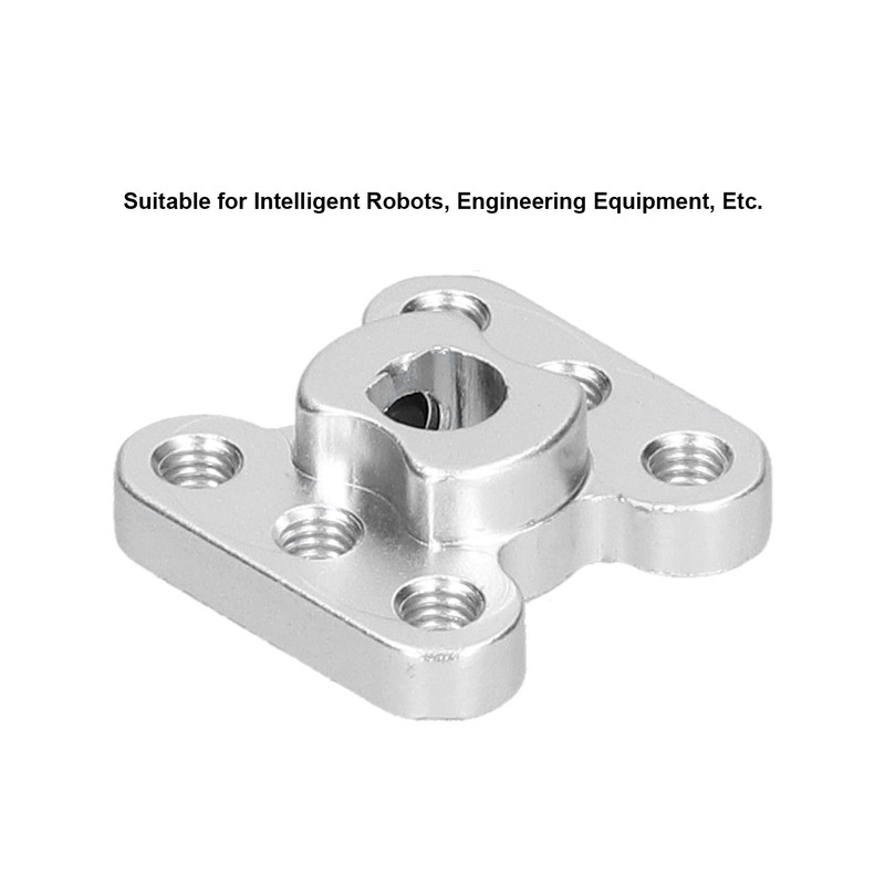 2Pcs Flange Shaft Coupling Aluminium Alloy 6mm D Hole Light