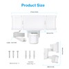Olafus 75W Motion Sensor Outdoor Light Plug in, Motion Flood