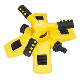 Aspersor de JardíN con RotacióN de 360°, Aspersor de CéSped, Sistema de Riego de Agua para CéSped, Cobertura de 78.5 Metros Cuadrados, Adecuado para JardíN, CéSped, Riego de Jardines.