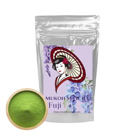 [Mukoh Matcha] "Fuji" Dreaming Matcha Culinary Confectionary latte Second Flush Yamecha Green Tea Powder スイーツ ラテ 製菓用 八女 二番碾茶 抹茶 "藤" 向抹茶（むこうまっちゃ） (100g)