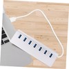 Operitacx Port USB Hub Dock Multifunctional USB Hub with Tilt