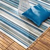 TOWN & COUNTRY EVERYDAY Rio Multicolor Stripe Indoor Outdoor Area