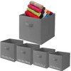 A406 2x Foldable Storage Boxes Storage Cube Boxes Storage Basket