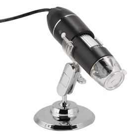 USB Microscope,1600X Digital Electron Microscope,USB Video Camera 2MP 1600x1200 with 8 LED,Support for Windows 2000/XP, Vista, 7/8/10