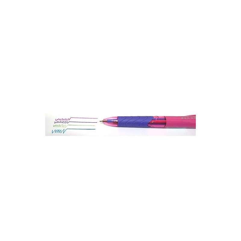 12 x PaperMate InkJoy Quatro Retractable Ballpoint Pens, Medium Point