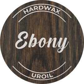 UnoCoat Hardwax Uroil Color Samples - Made in USA - Advanced Wood Grain Treatment for Indoor Applications, Urethane-Modified Hard Wax Oil, for Any Wood Species - 2 oz / 59 ml - Ebony