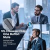Bluetooth Headset 42Hrs Playtime Built-in Dual Noise Canceling Mic V5.3