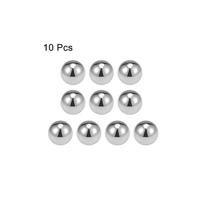 sourcing map Precision Balls 5/8" Solid Chrome Steel G25 for