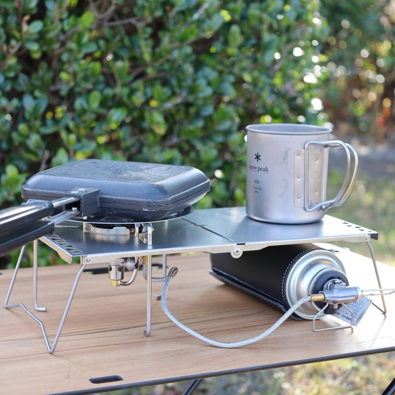 N-project Titanium Heat Insulation Table Folding Type SOTO ST-331 (TrekMaster)