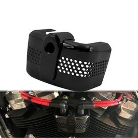 Motorcycle Ignition Coil Cover Fit for Harley Softail Fatboy Street Bob Breakout 2018-2023 (All Black)