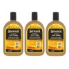 3 Shampoo Sensaval Anti-caída Jalea Real 350ml