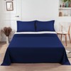 Lirex Flat Sheet, Full Size Extra Soft Brushed Microfiber 1800