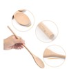 Wooden Spoons for Cooking,12 inches Long Handle Wood Spoons for