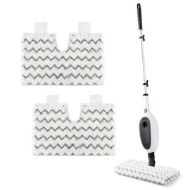 REECOO Steam Mop Pad, Good Steam Permeability,Durable/Soft/Good Adsorption,Floor Steamer Microfiber Pads for Removing Dust and Stains on Living Room Wooden Floors, Oil Stains on Kitchen Floor Tiles