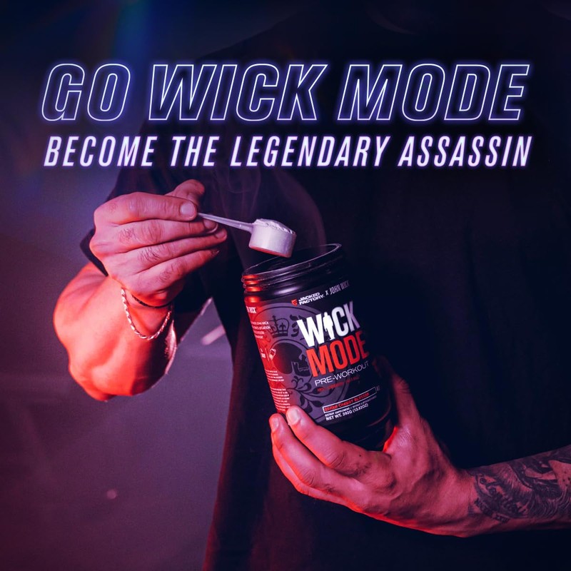 Jacked Factory X John Wick - Wick Mode Pre Workout
