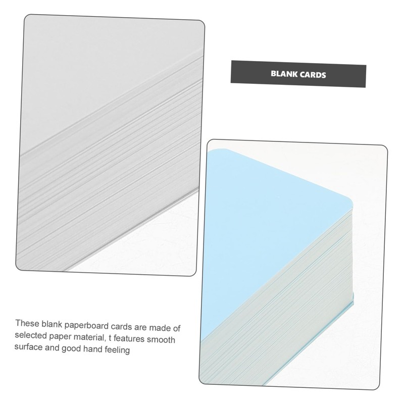 OHPHCALL 200sheets Blank Cards for Projects Note Cards for Studying